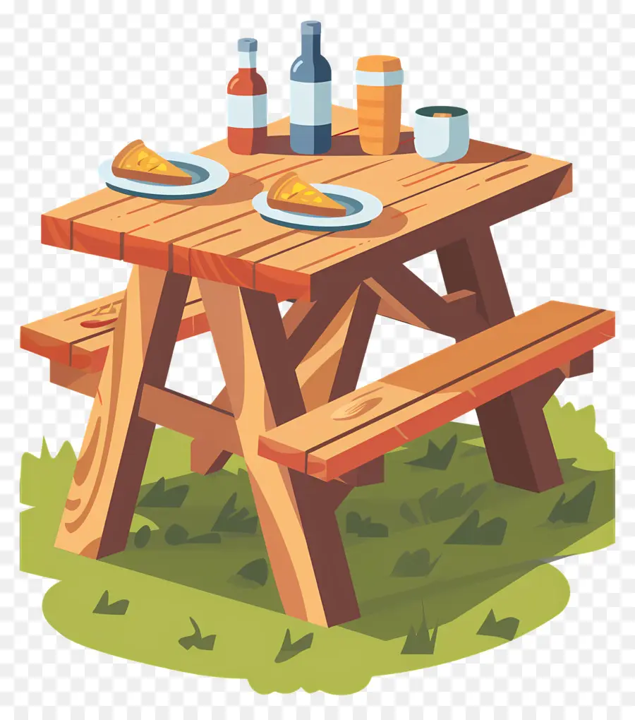 Mesa De Piquenique，Piquenique PNG