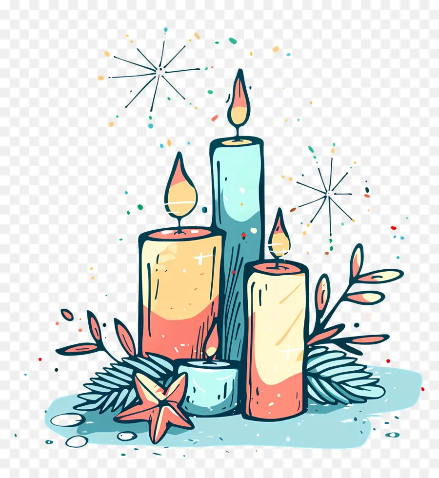 Velas De Natal，Vela PNG