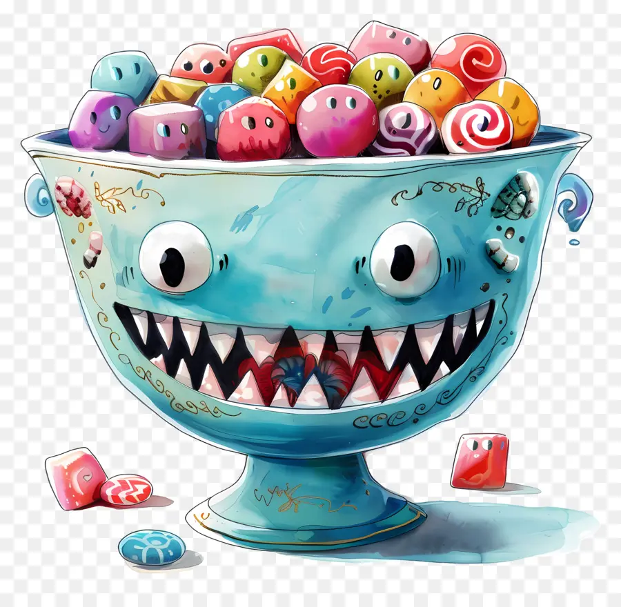 Uma Tigela De Doces，Candy PNG