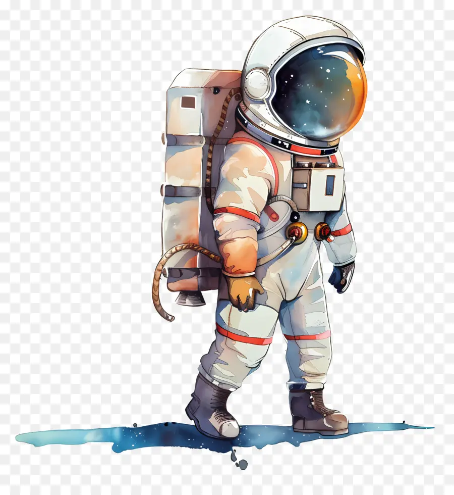 Cartoon Astronauta，Astronauta PNG