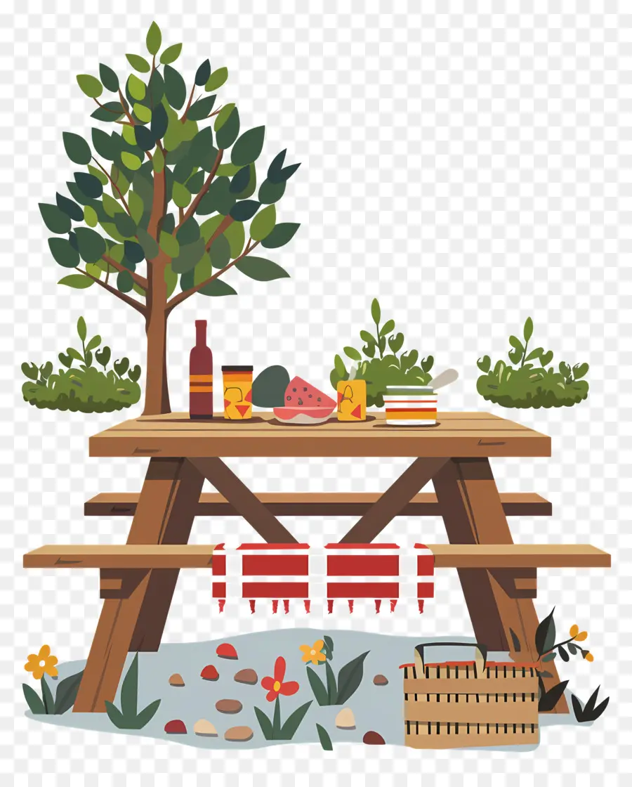 Mesa De Piquenique，Piquenique PNG