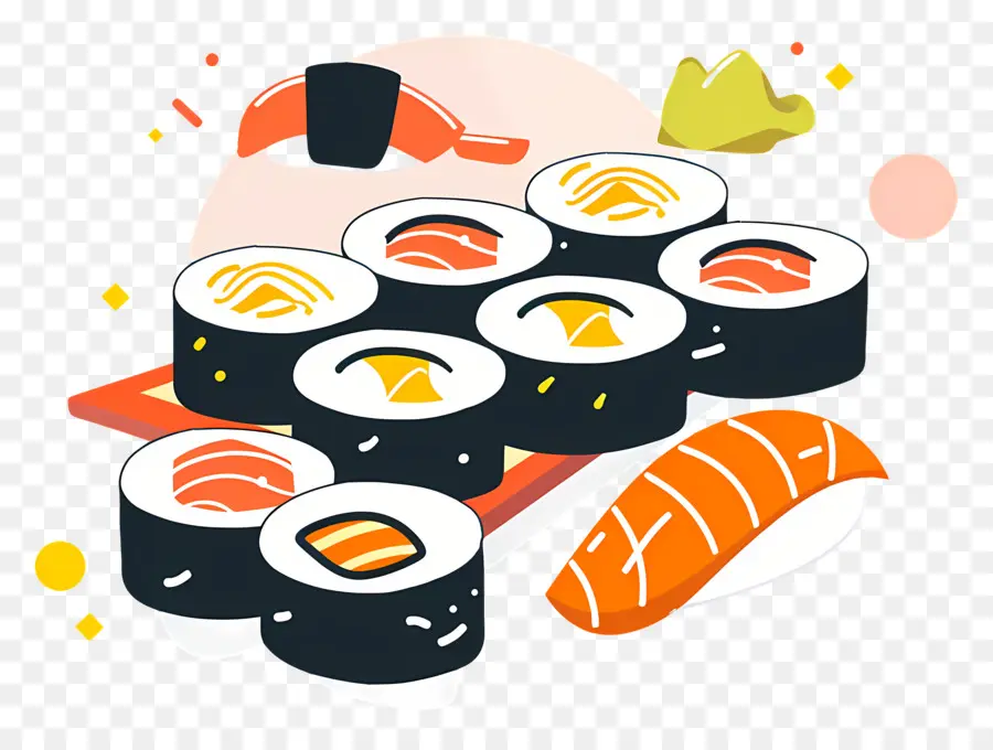 Sushi，Sushi Placa PNG