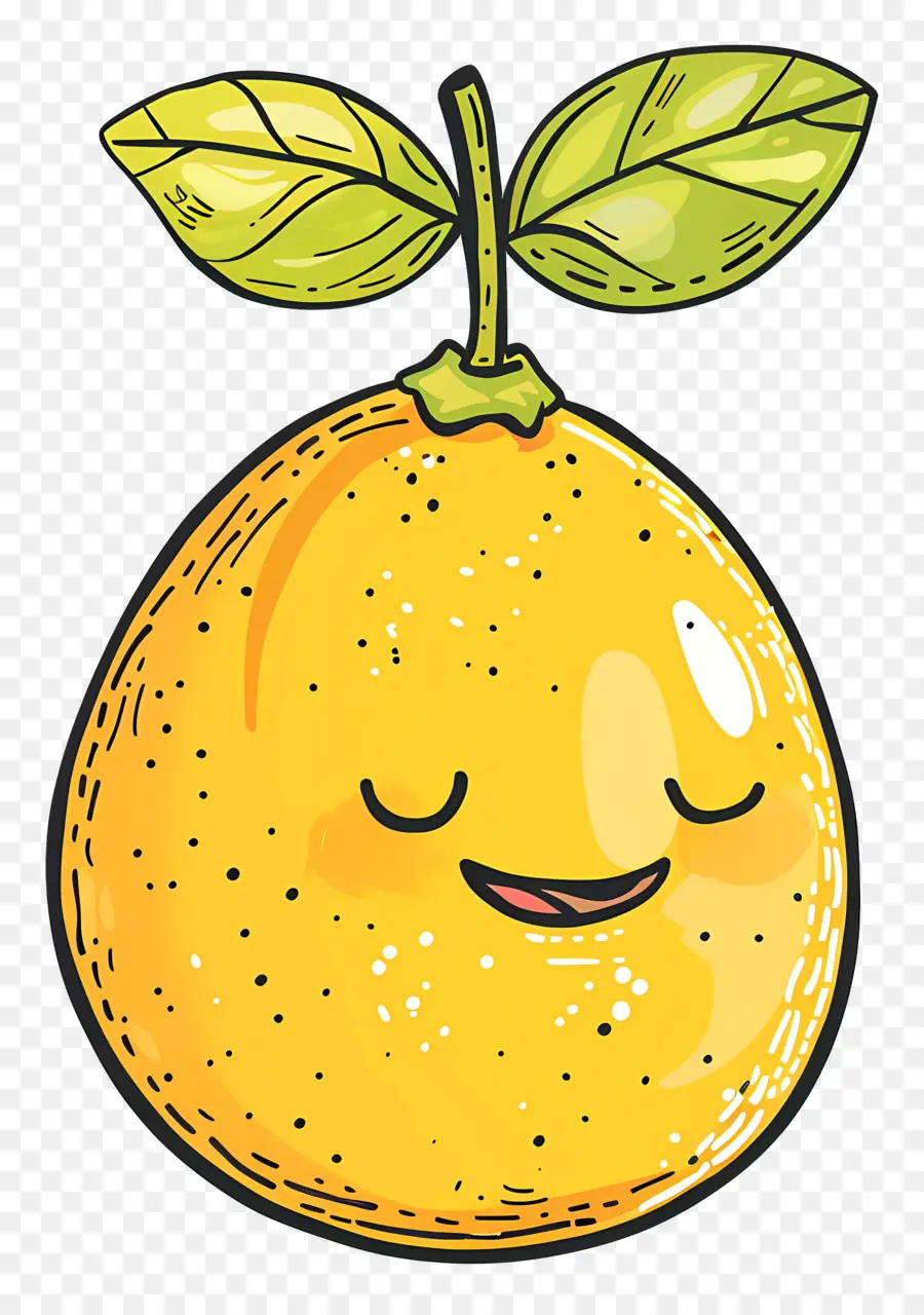 Doodle Lemon，Limão PNG