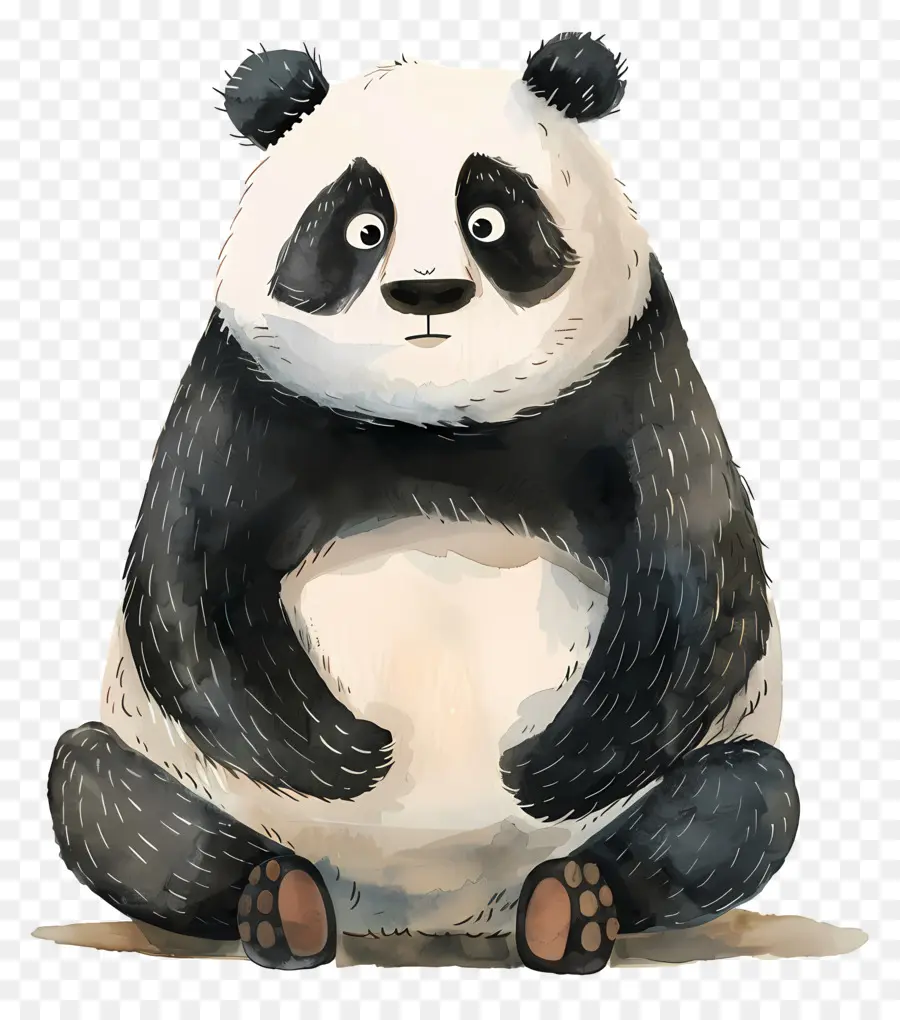 Dos Desenhos Animados Do Panda，Urso Panda PNG