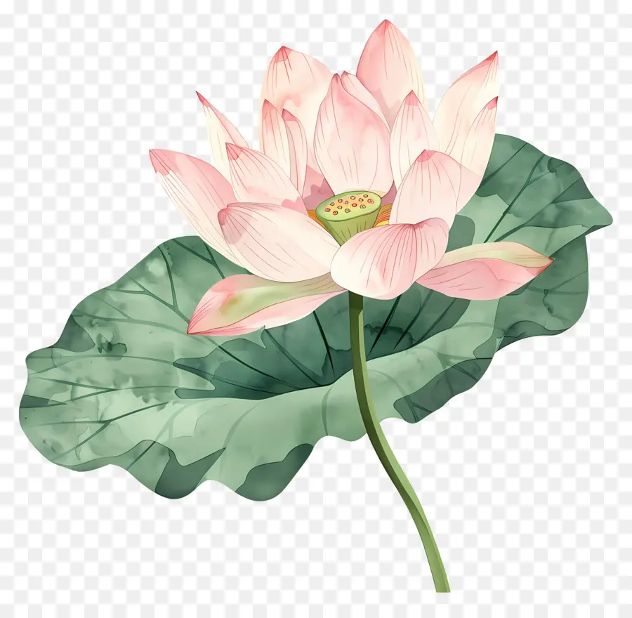 Flor De Lótus，Flor Rosa PNG