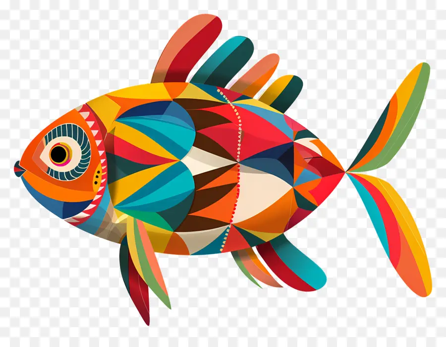 Cartoon Peixe，Peixes Coloridos PNG