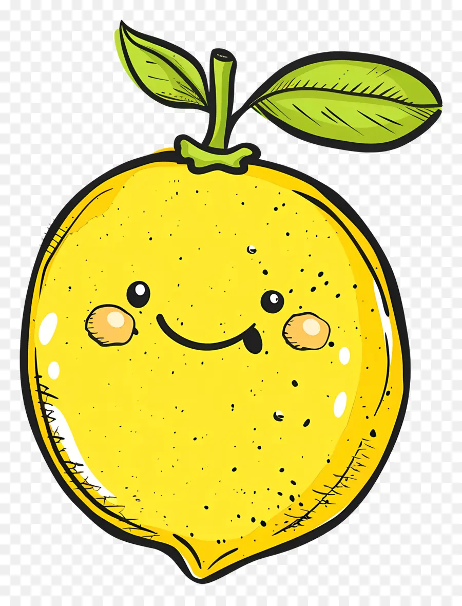 Doodle Lemon，Limão PNG