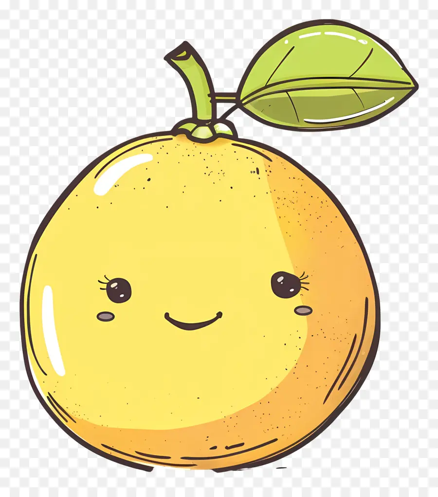 Doodle Lemon，Laranja Linda PNG