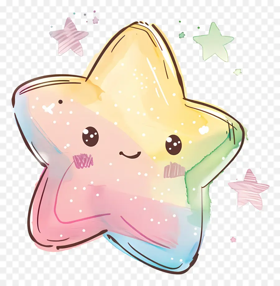 Doodle Estrelas，Cartoon Estrelas PNG