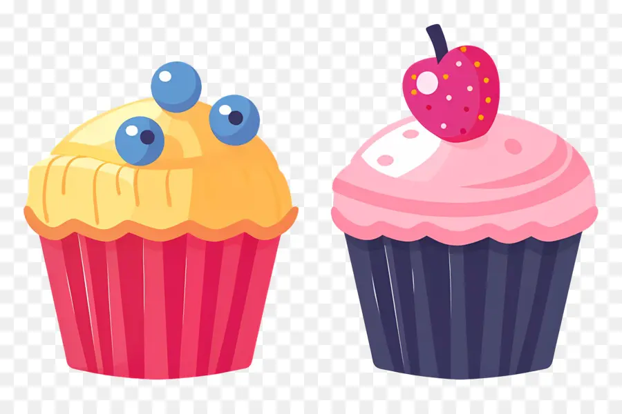 Queques，Cupcakes PNG