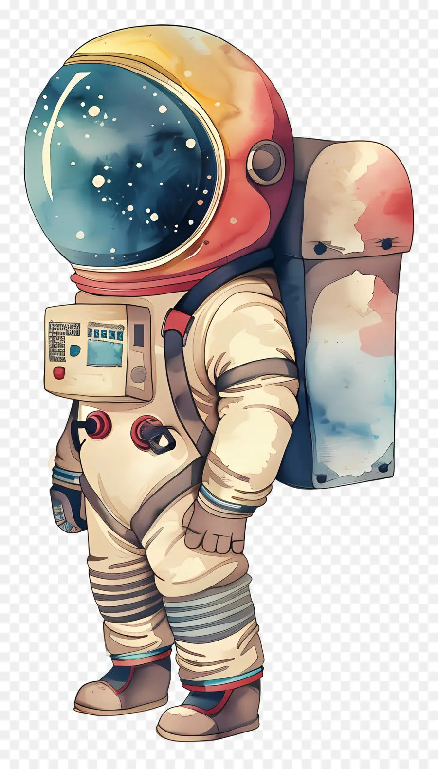 Cartoon Astronauta，Astronauta PNG