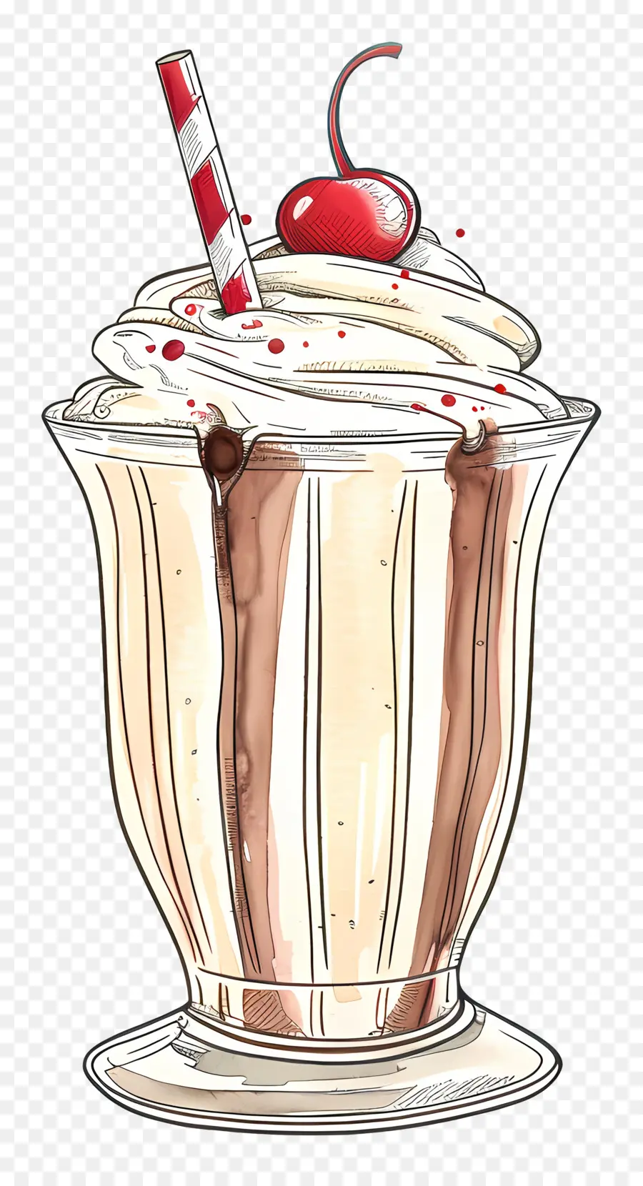 Copo De Milkshake，Sorvete PNG