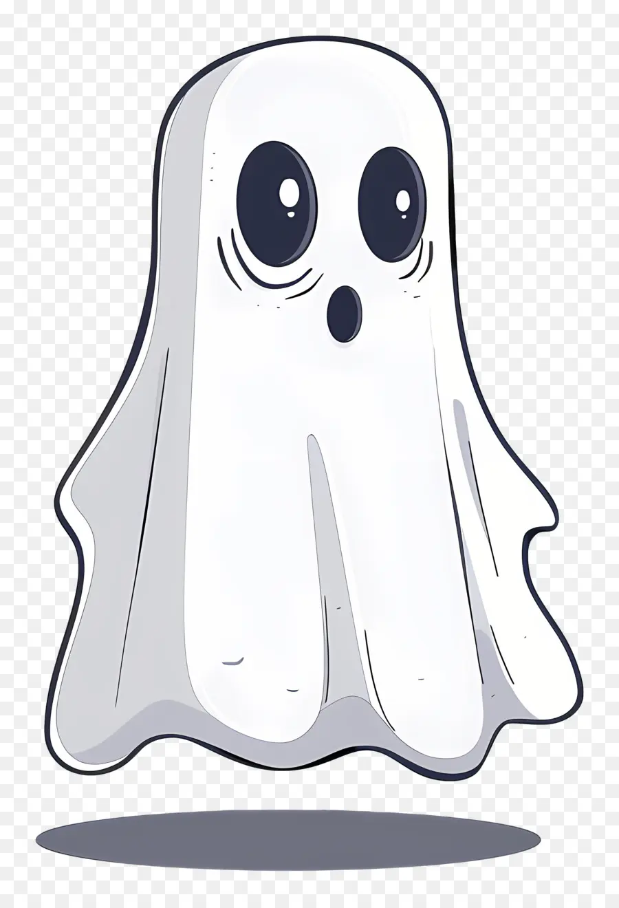 Ghost，Olhos Grandes PNG