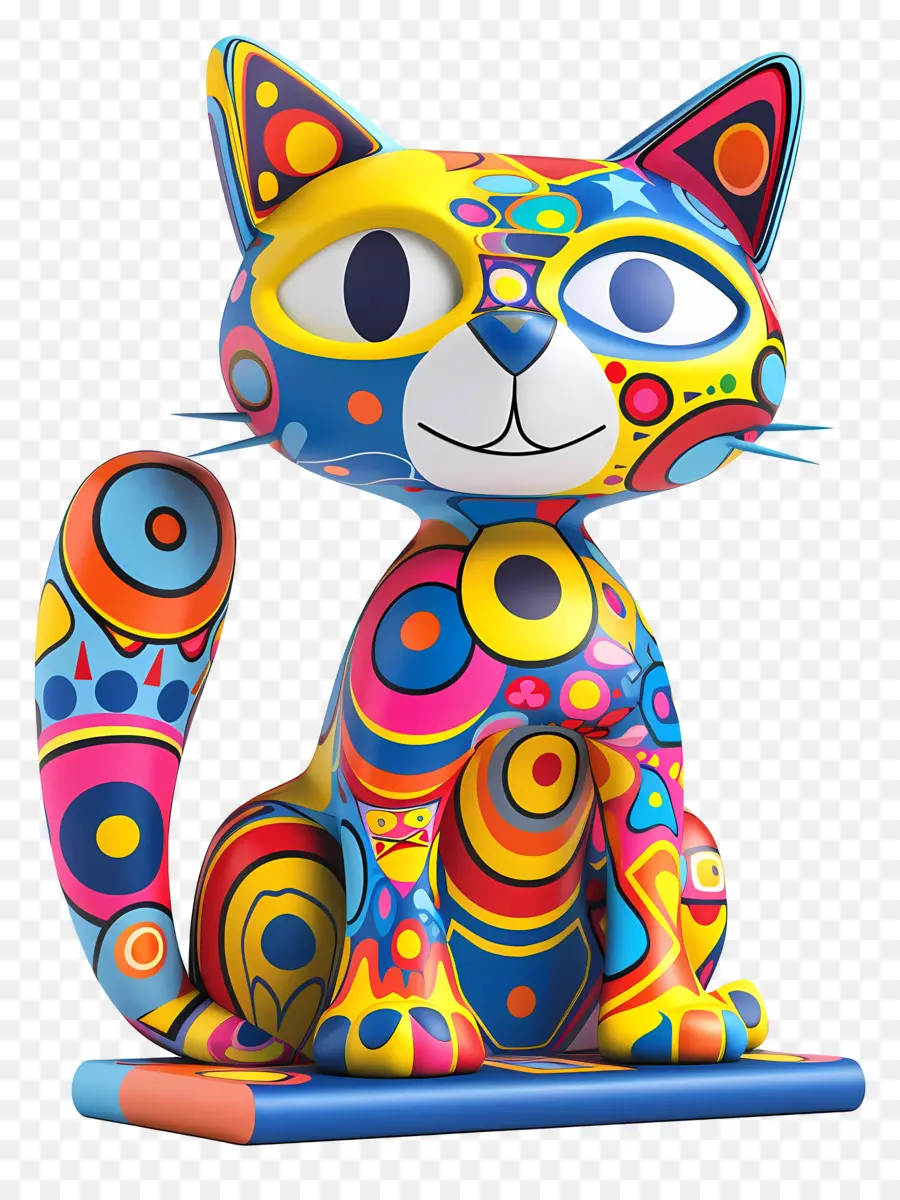 Gato Dos Desenhos Animados，Estátua De Gato PNG