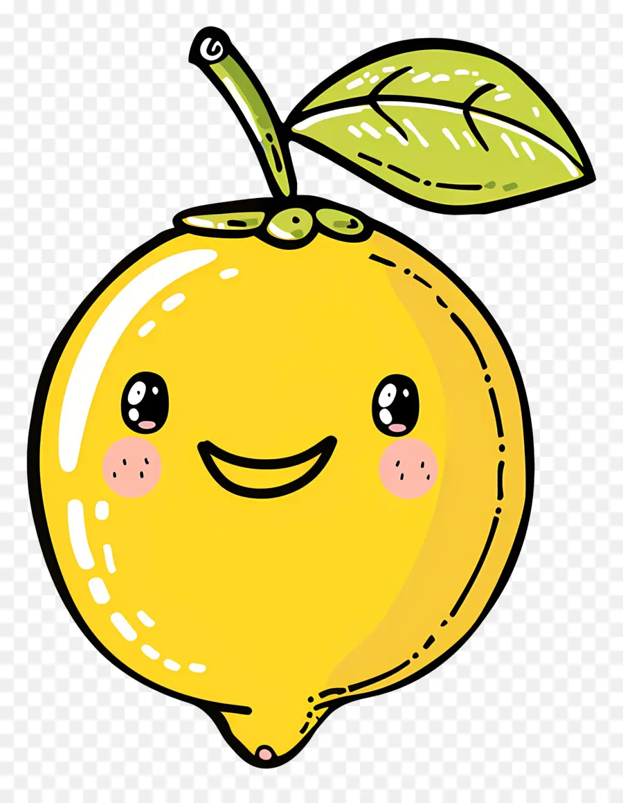 Doodle Lemon，Limão PNG