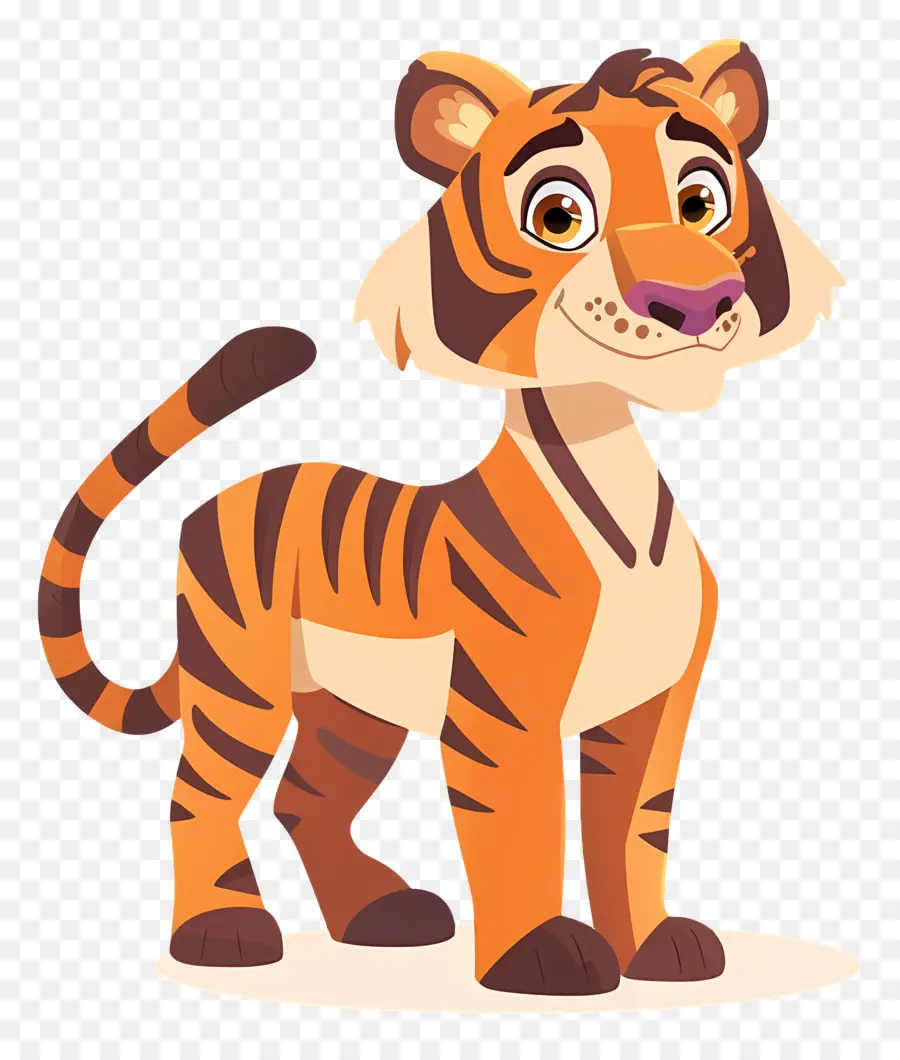 Cartoon Tigre，Tigre Cartoon PNG