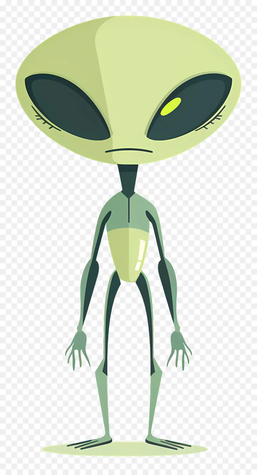 Cartoon Alienígena，Alien PNG