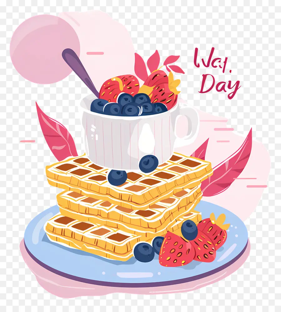 Dia Nacional Do Waffle，Waffles PNG