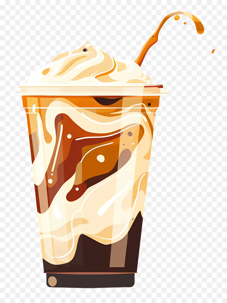 Café Gelado，Milkshake PNG