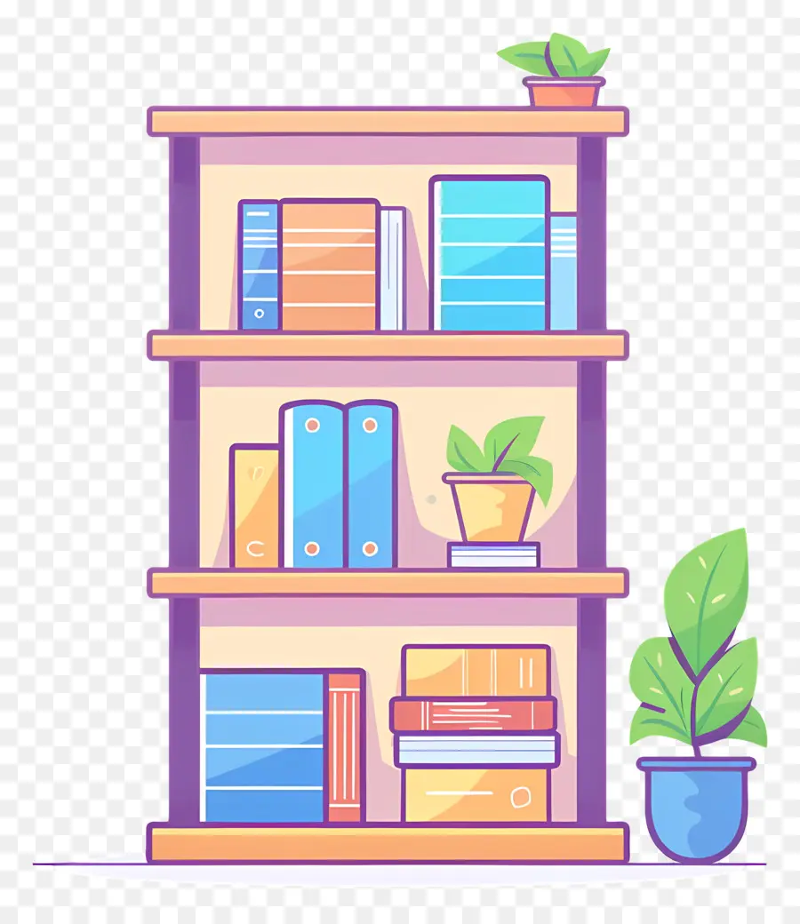 Bookshelf，Decoração Da Casa PNG