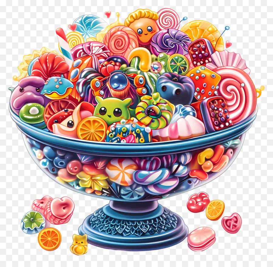 Uma Tigela De Doces，Candy PNG