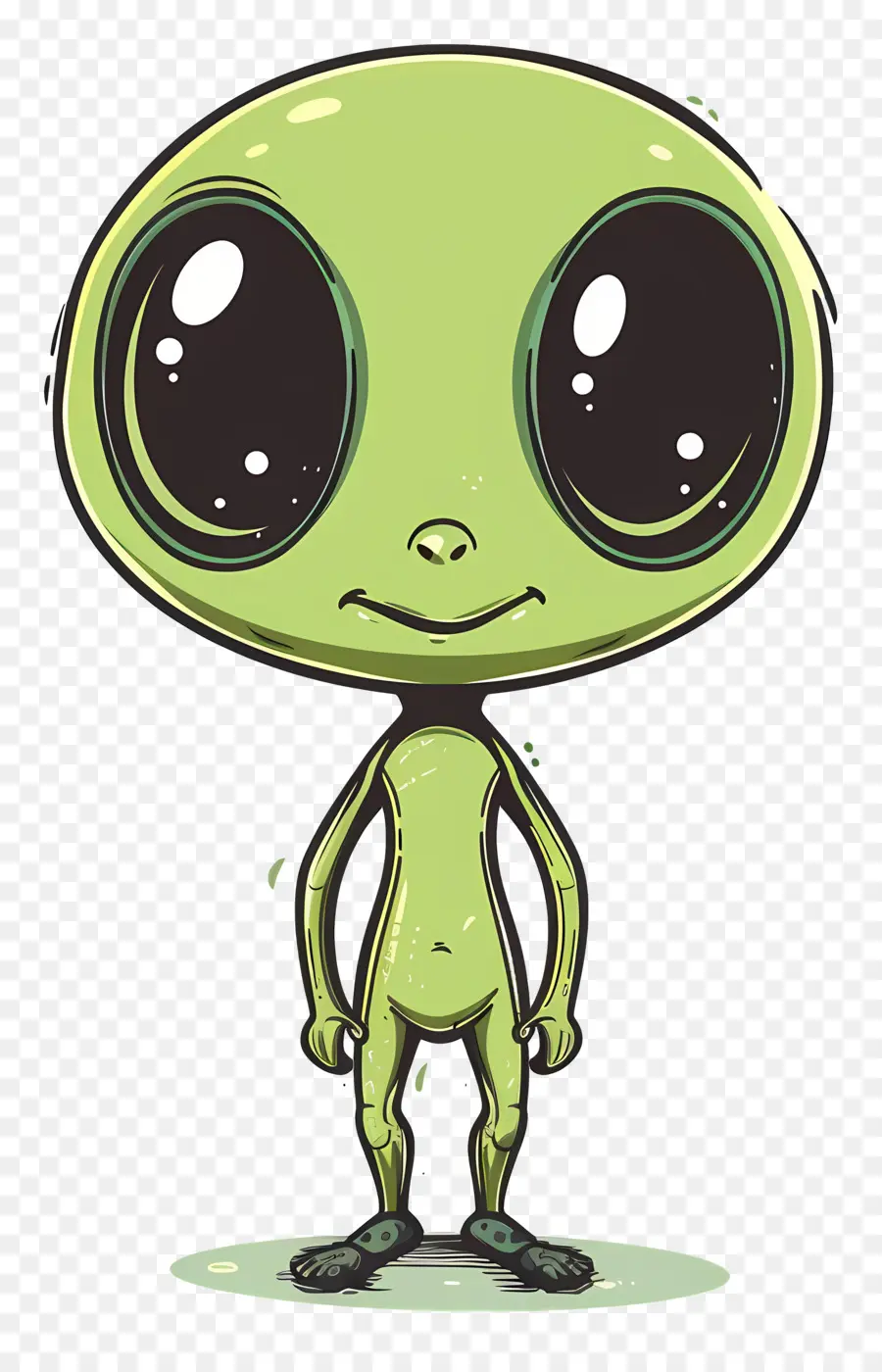 Cartoon Alienígena，Alien PNG