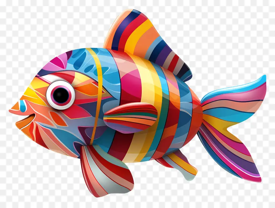 Cartoon Peixe，Peixes Coloridos PNG