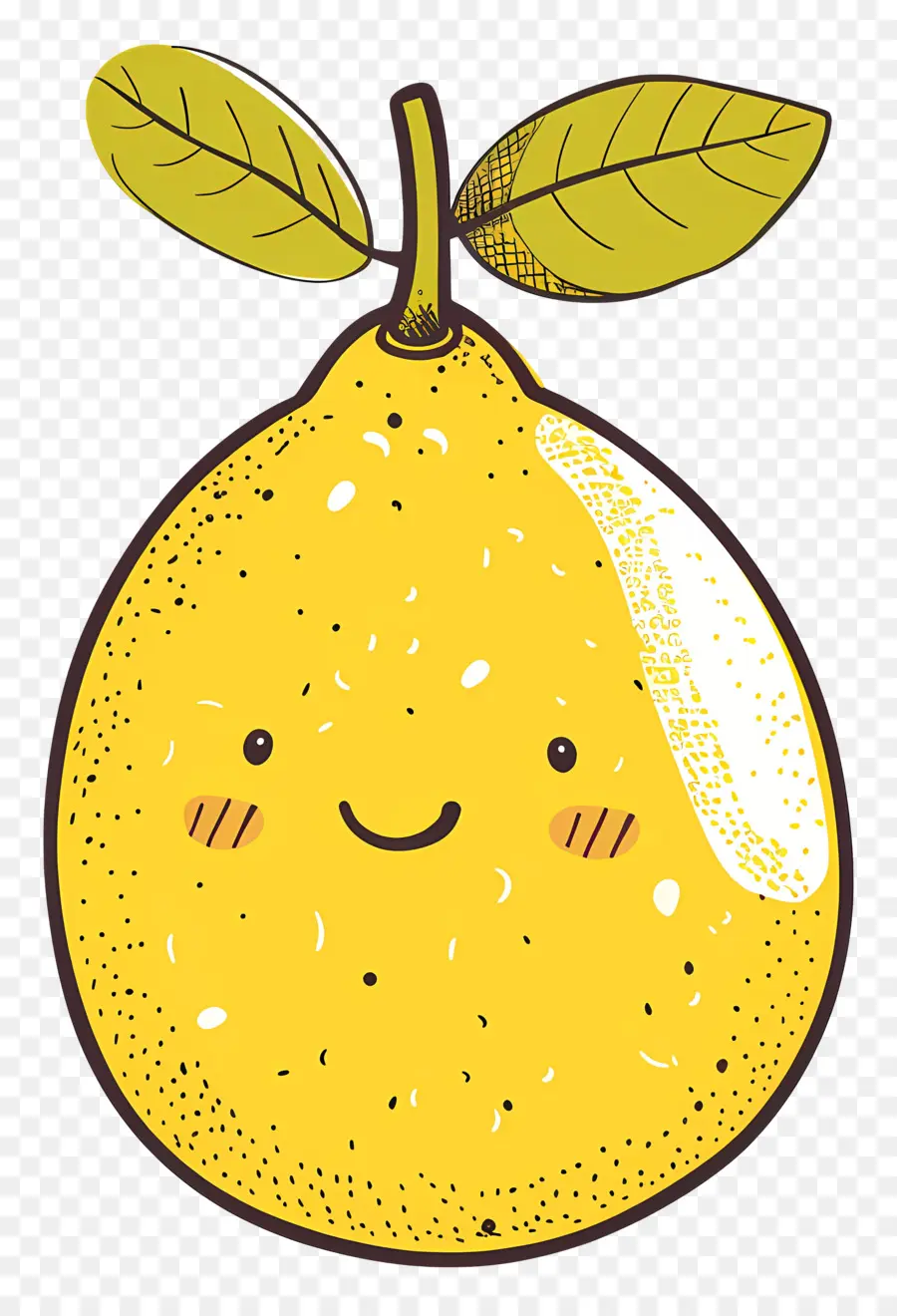 Doodle Lemon，Limão PNG