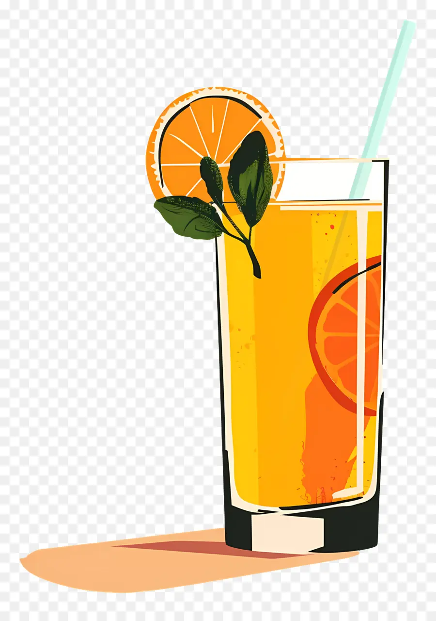 Suco De，Orange Drink PNG