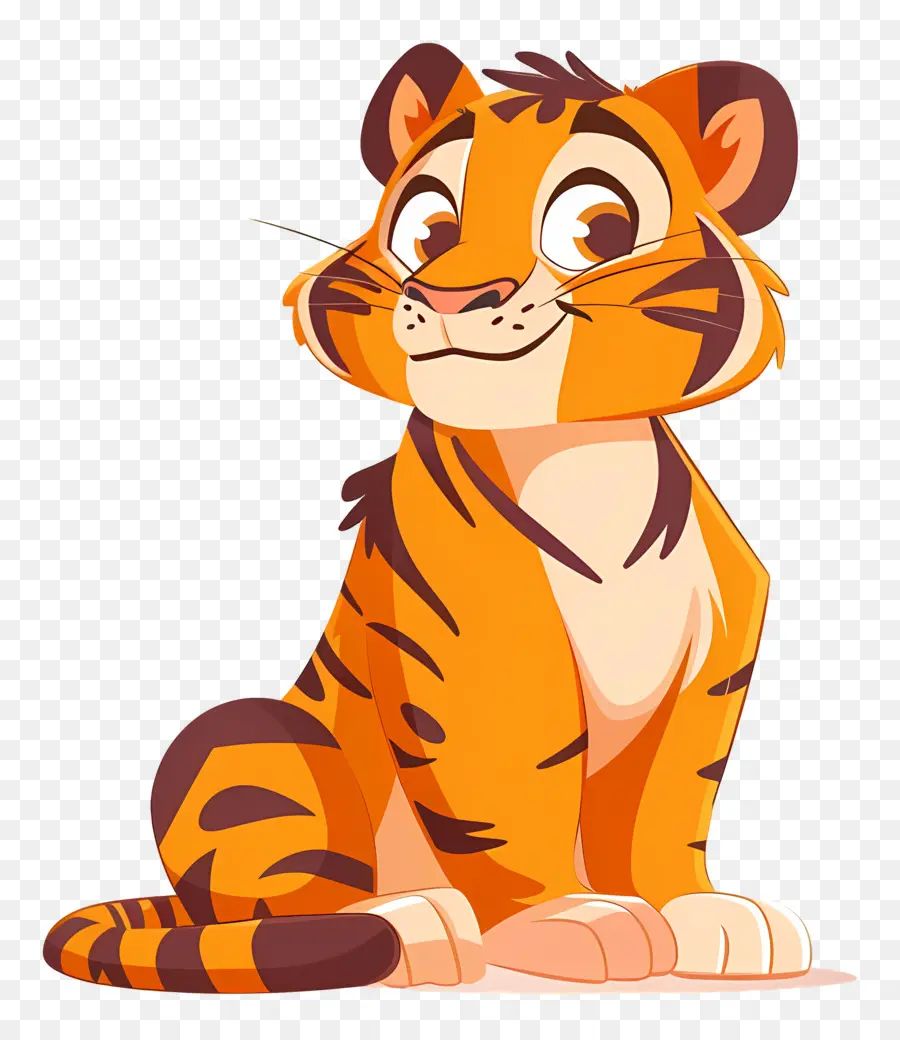 Cartoon Tigre，Tigre PNG