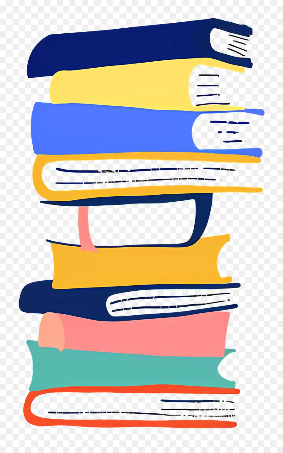 Pilha De Livros，Livros PNG