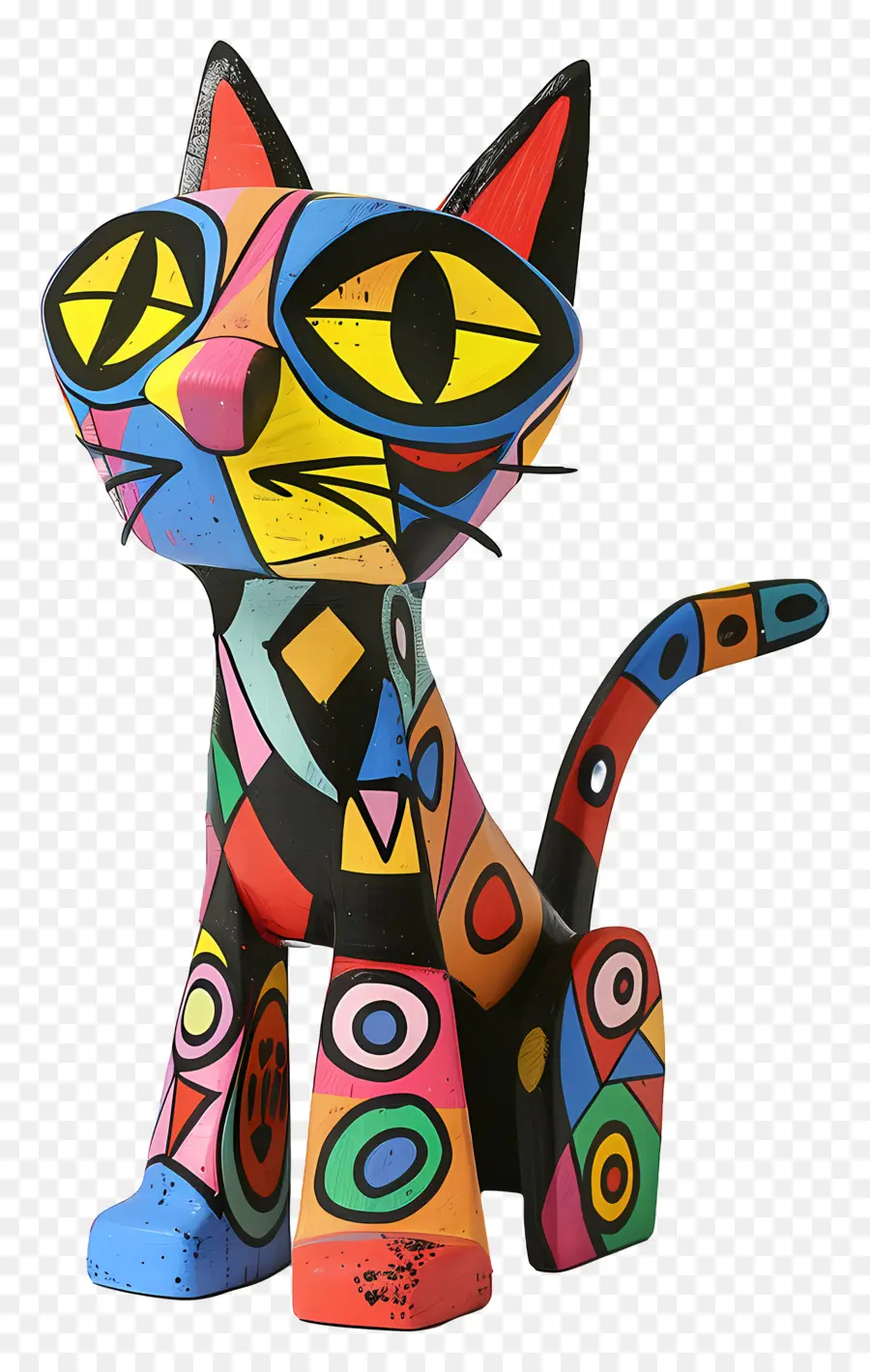 Gato Dos Desenhos Animados，Escultura De Gatos PNG