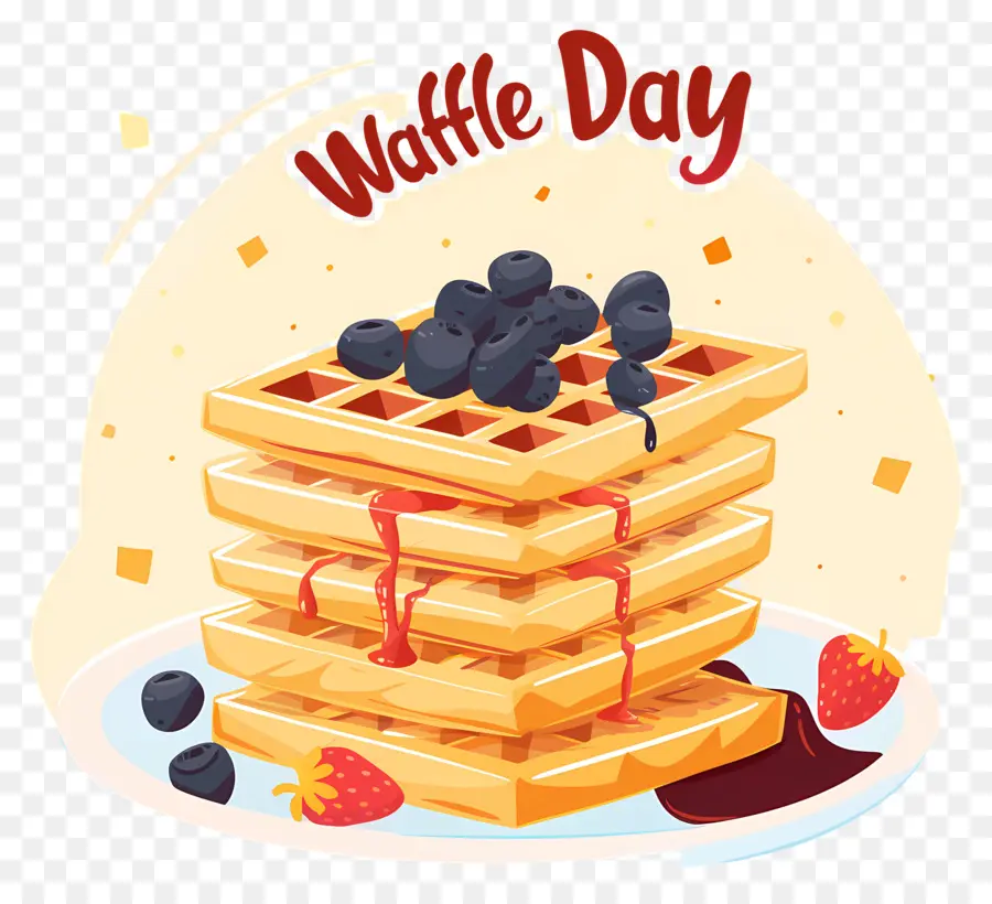 Dia Nacional Do Waffle，Waffles PNG