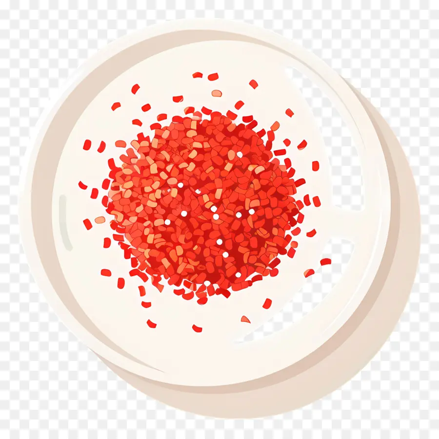 Levedura De Arroz Vermelho，Flocos De Pimenta Vermelha PNG