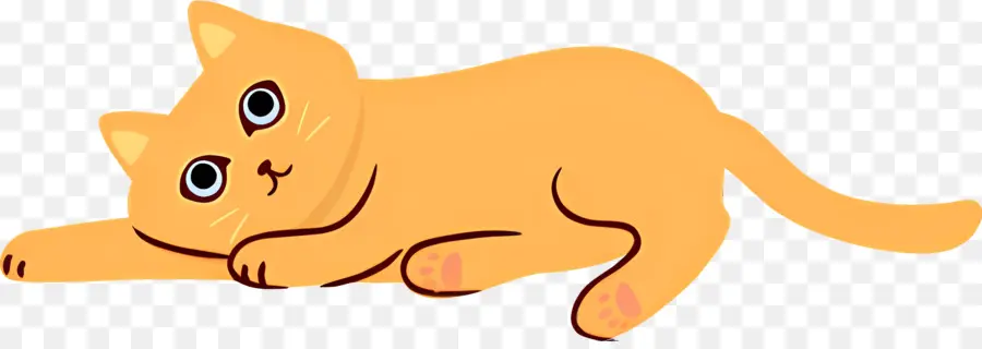 Gato Dos Desenhos Animados，Gato Laranja PNG