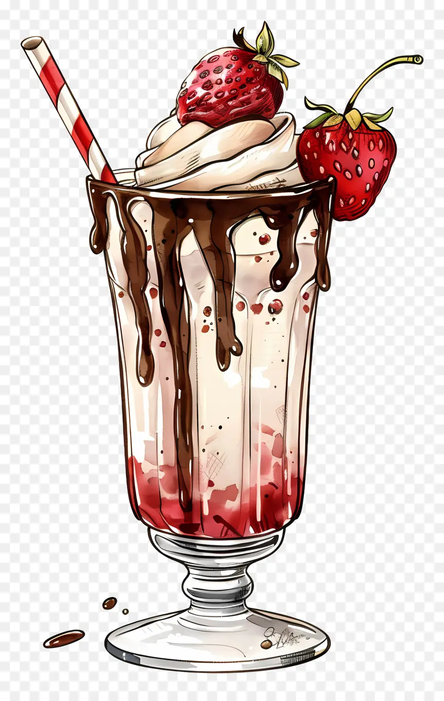 Copo De Milkshake，Milkshake PNG