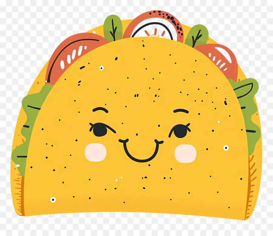 Taco，Taco Sorridente PNG