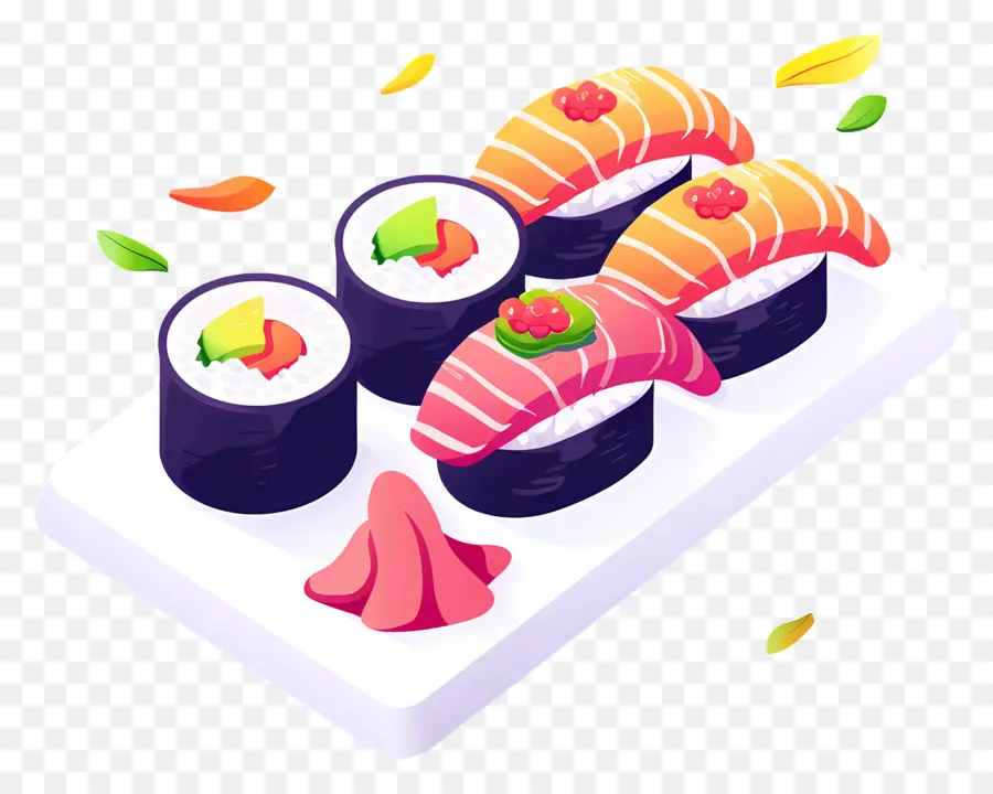 Sushi，Legumes PNG