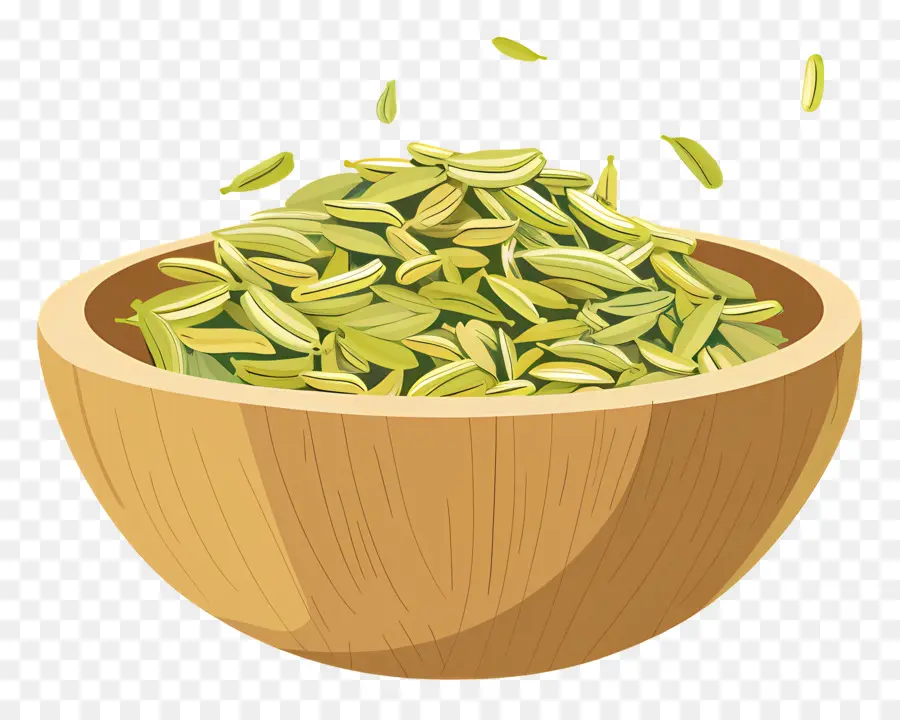 Sementes De Funcho，Sementes Verdes PNG