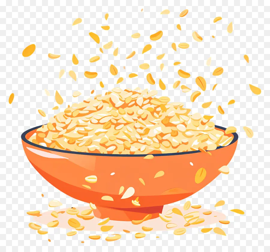 Oatmeal，Milho Kernels PNG