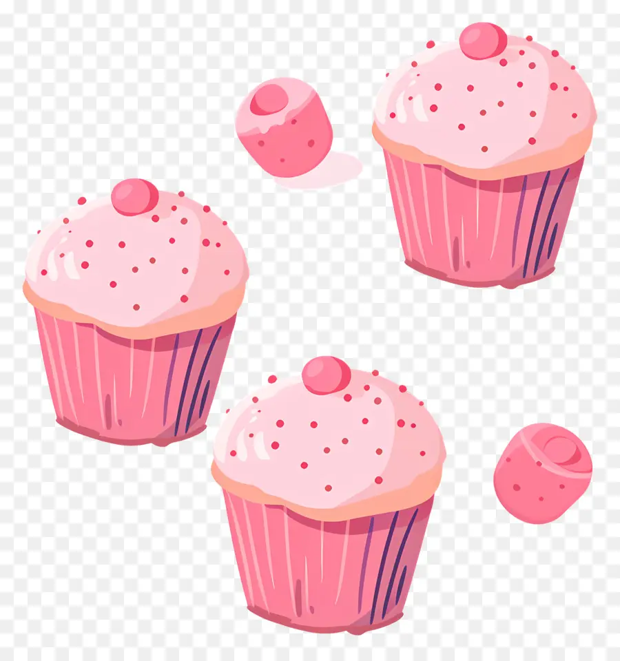 Queques，Cupcakes PNG