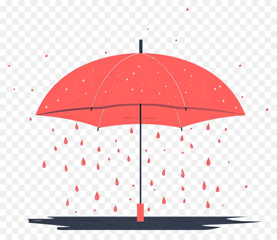 Guarda Chuva Vermelho，Guarda Chuva PNG