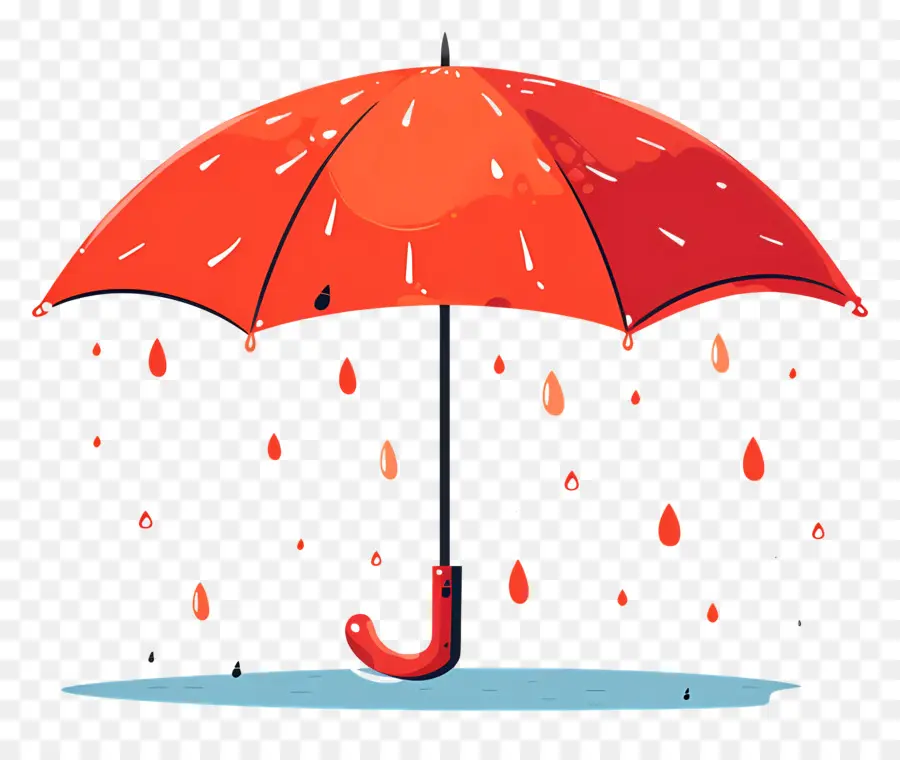 Guarda Chuva Vermelho，Guarda Chuva PNG