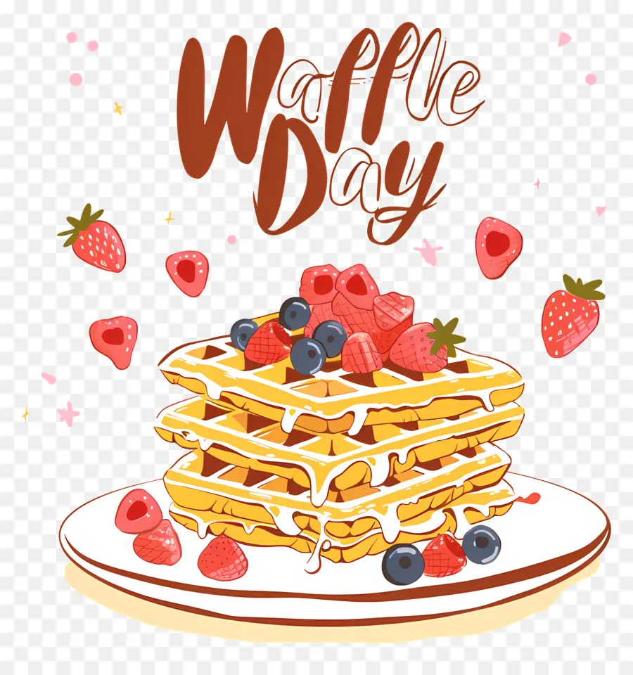 Dia Nacional Do Waffle，Waffles PNG