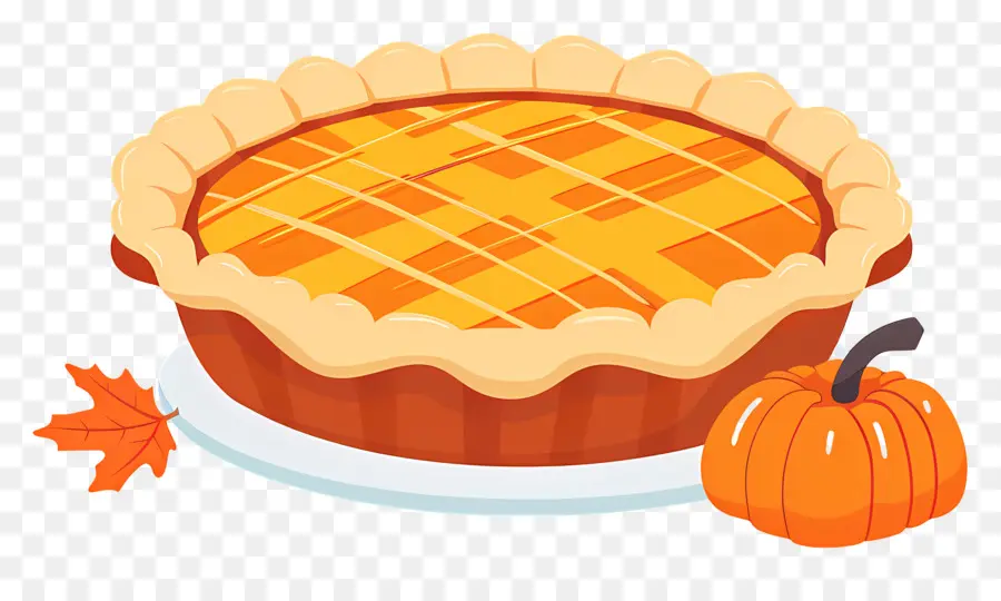 Torta De Abóbora，Pie PNG