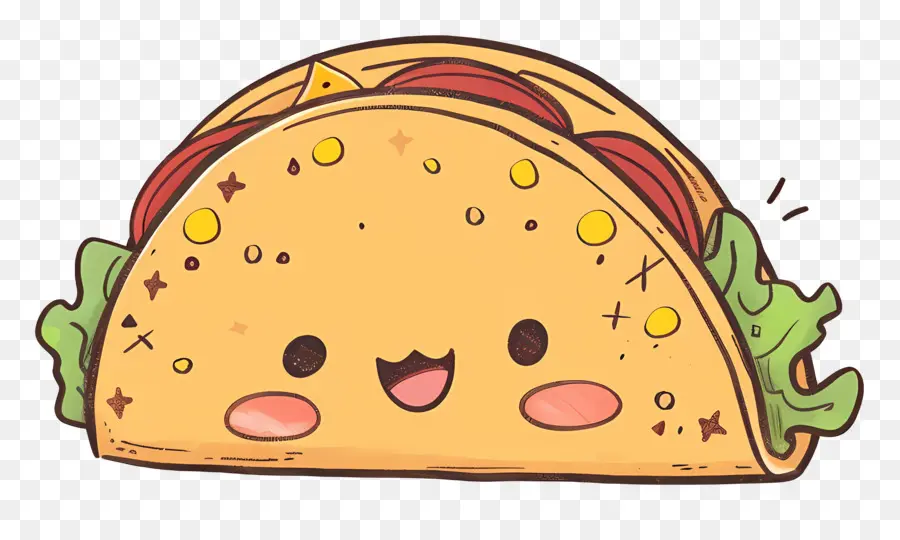 Taco，Taco Fofo PNG