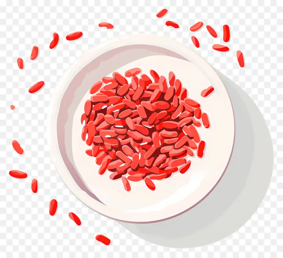 Levedura De Arroz Vermelho，Sementes Vermelhas PNG