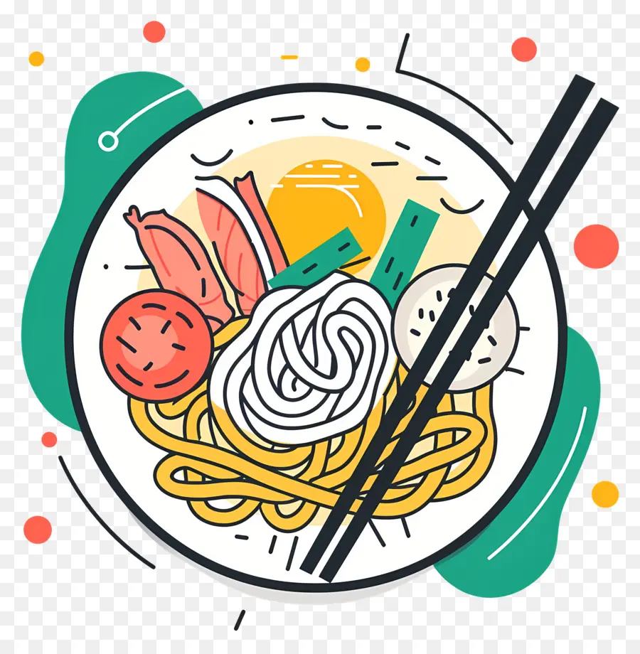 Udon，Macarrões PNG