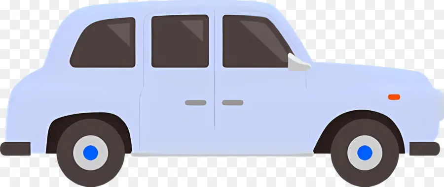 Cartoon Carro，Carro Azul PNG