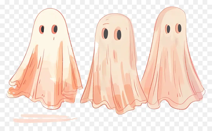 Fantasma Do Dia Das Bruxas，Fantasmas Fofos PNG